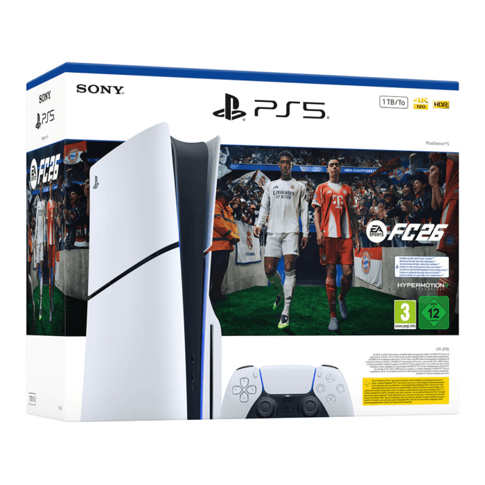 PlayStation 5 Slim Digital 1TB + EA Sports FC 26 (Digital)